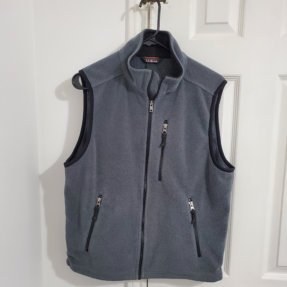 LL Bean polartec fleece vest